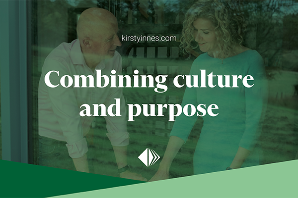 Culture and purpose combined with brand image