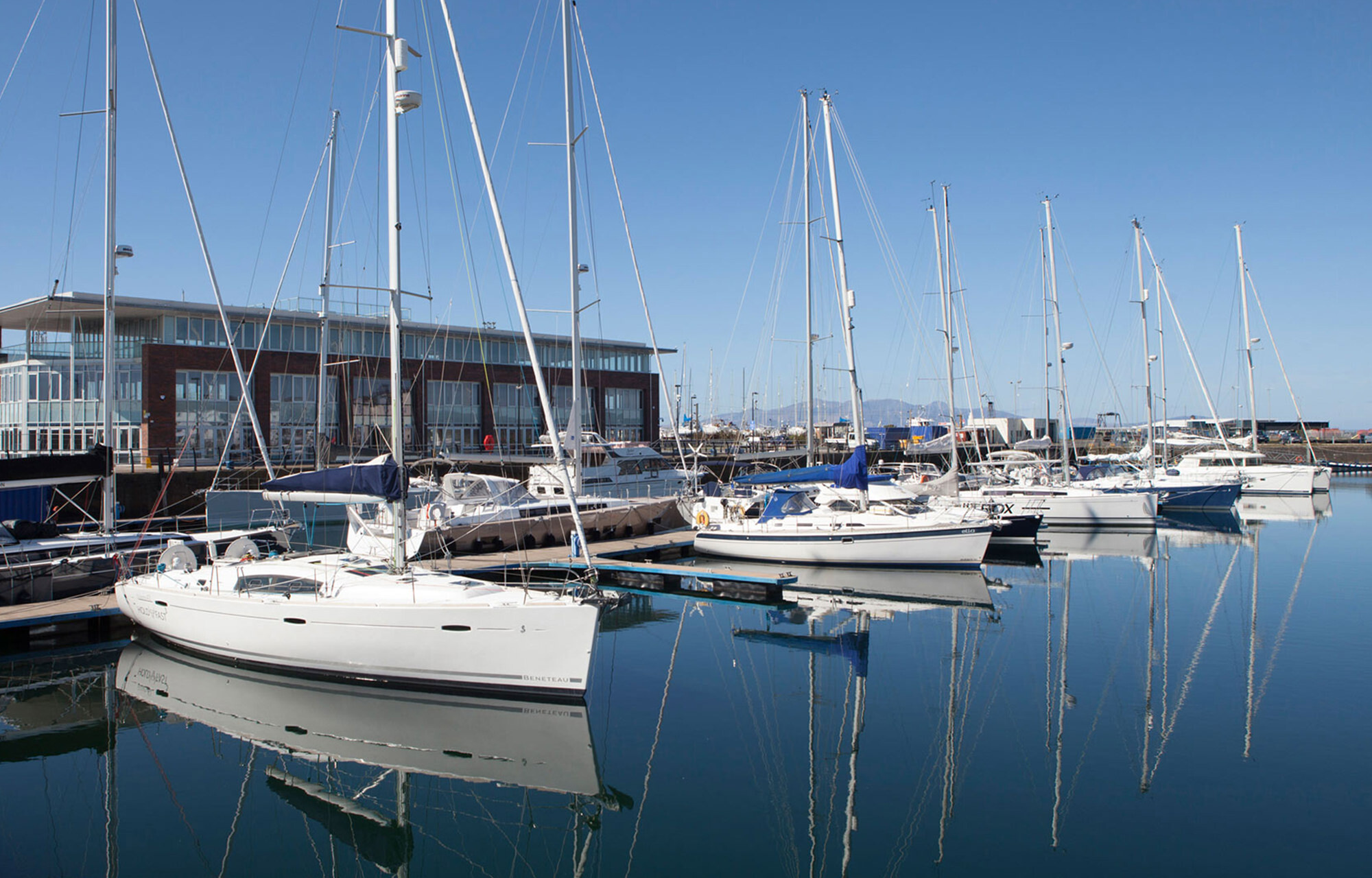 Boats in Irvine Bay